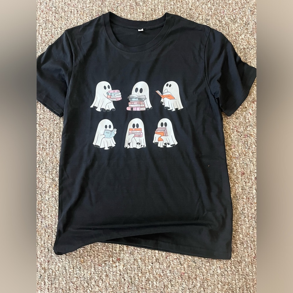 Black Ghost Graphic T-Shirt